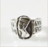 Nefertiti Silver Ring